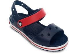 495 895 002 Crocband Sandal Kids Navy/Red