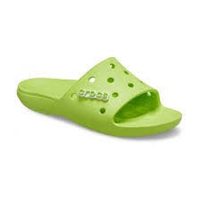 846 641 001 Classic Crocs Slide Limeade